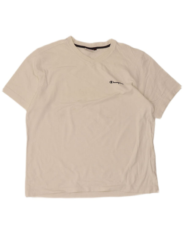 CHAMPION Ženska majica kratkih rukava UK 18 XL bijeli pamuk