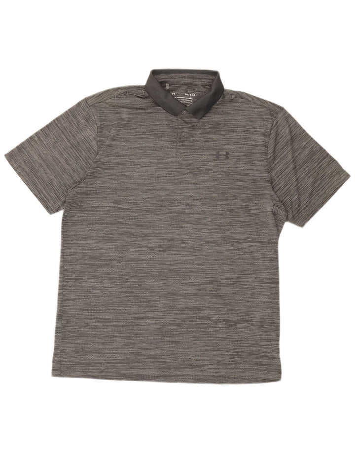 Under Armour muška polo majica s velikim sivim pjegama od poliestera