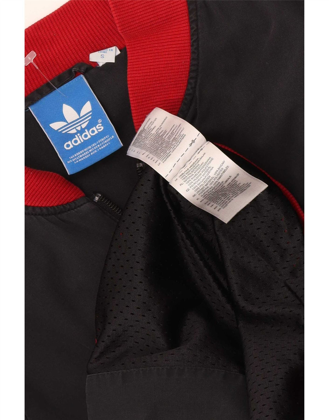 Adidas muška gornja jakna od trenirke, mali sivi poliester