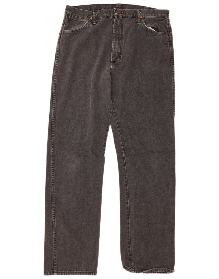 Wrangler muške ravne traperice W36 L34 sive