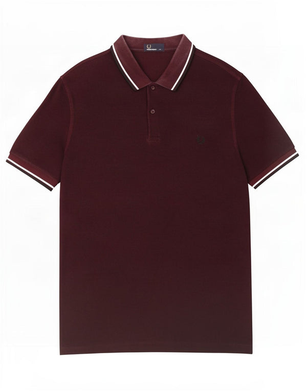 Fred Perry muška polo majica 2XL, pamuk na crne pruge