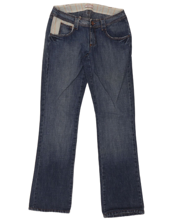 Max & Co. Ženske traperice Bootcut UK 8 Male W30 L32 Mornarsko plavi pamuk