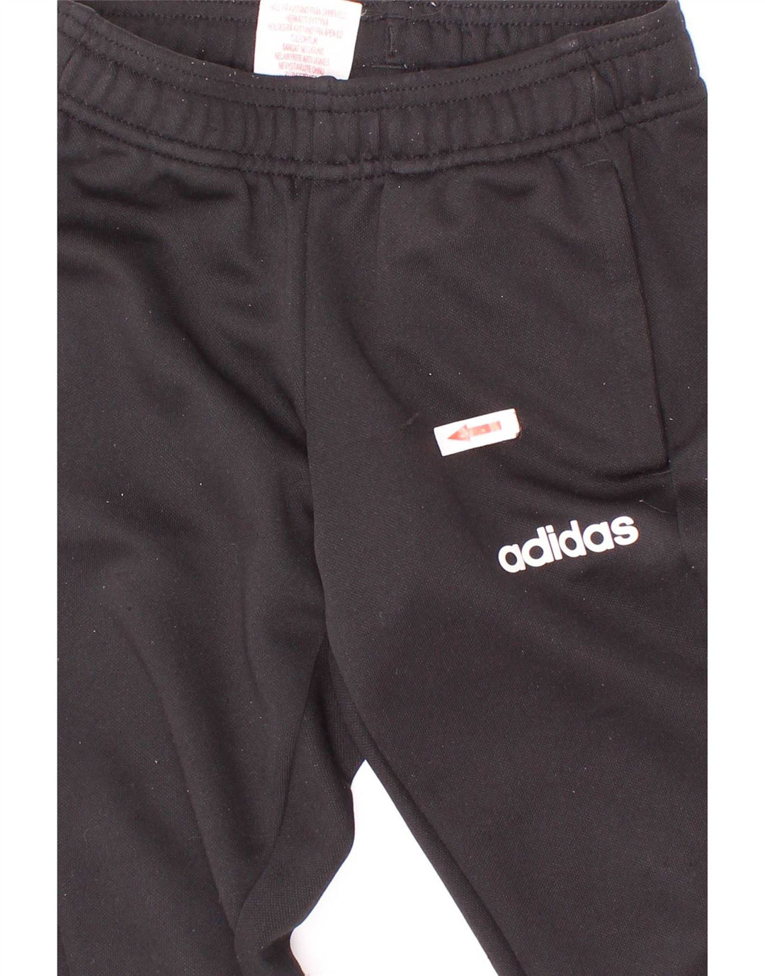 Adidas Climalite trenirke za dječake 3-4 godine, crne poliesterske hlače
