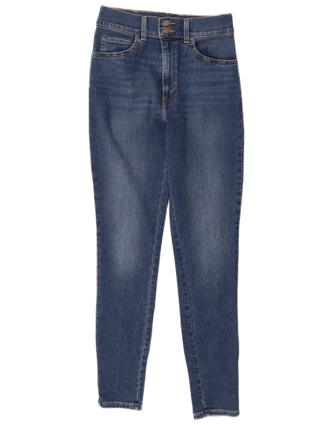 LEVI'S ženske uske traperice visokog struka W28 L30 plavi pamuk