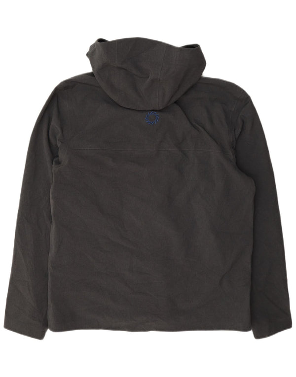 The North Face muška kišna jakna s kapuljačom UK 40 velika siva