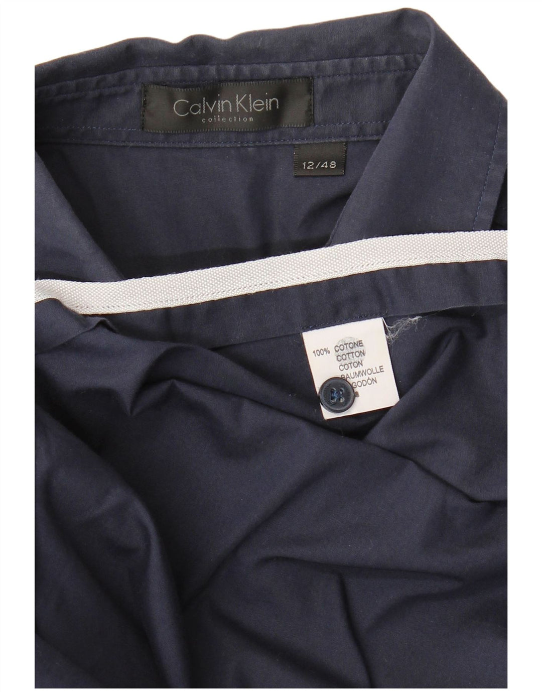Calvin Klein ženska košulja US 12 Large tamnoplavi pamuk