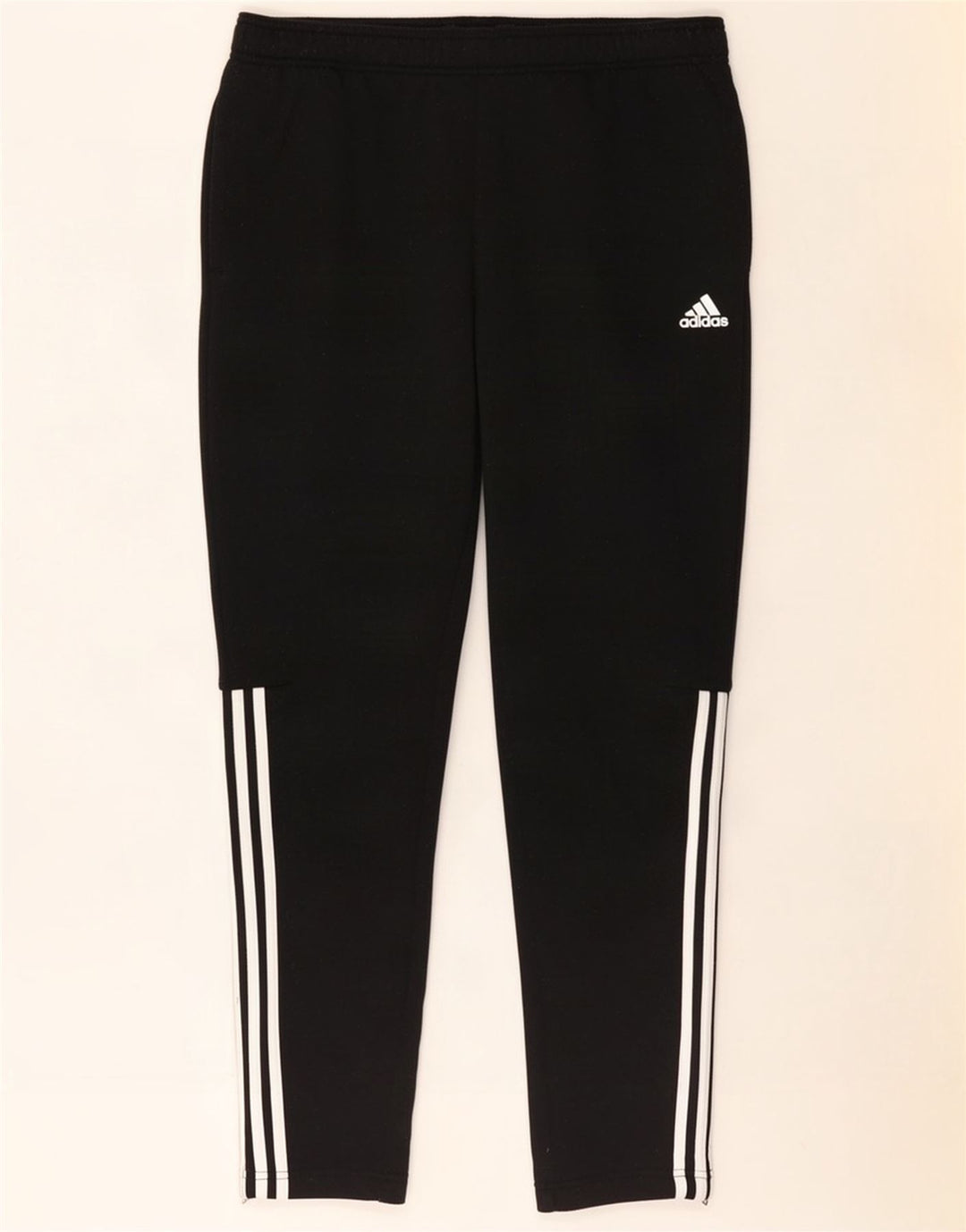 Adidas muške hlače za trenirku velike crne poliesterske