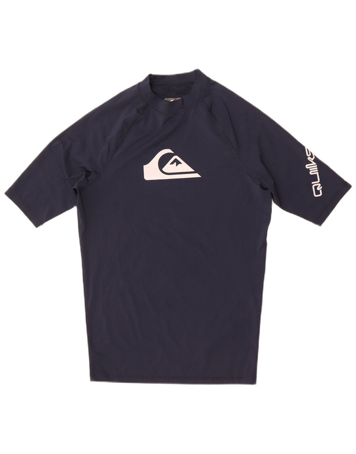 Quiksilver muška majica s grafičkim motivima Srednje tamnoplava