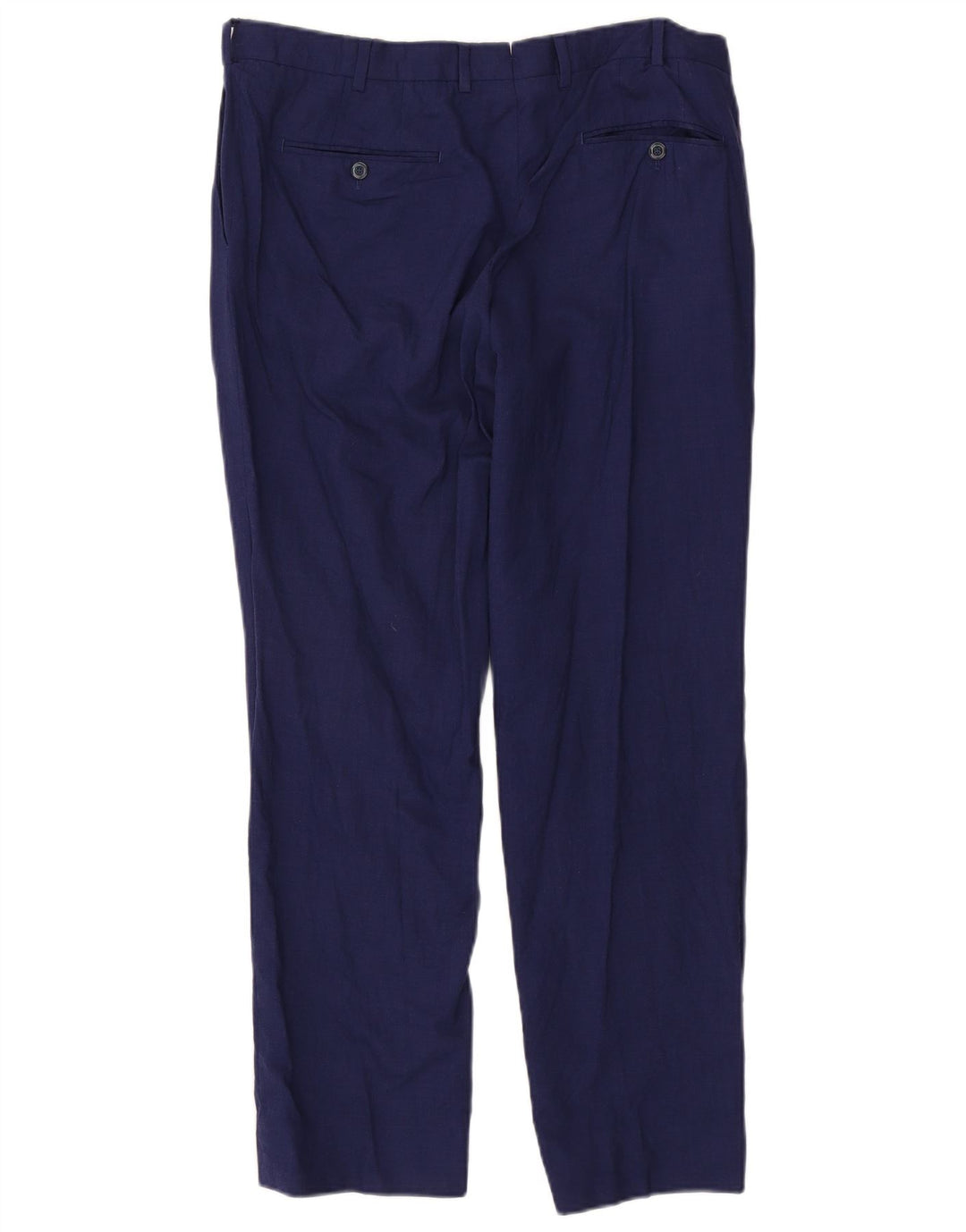 Massimo Dutti muške hlače ravnog odijela W34 L29 tamnoplave
