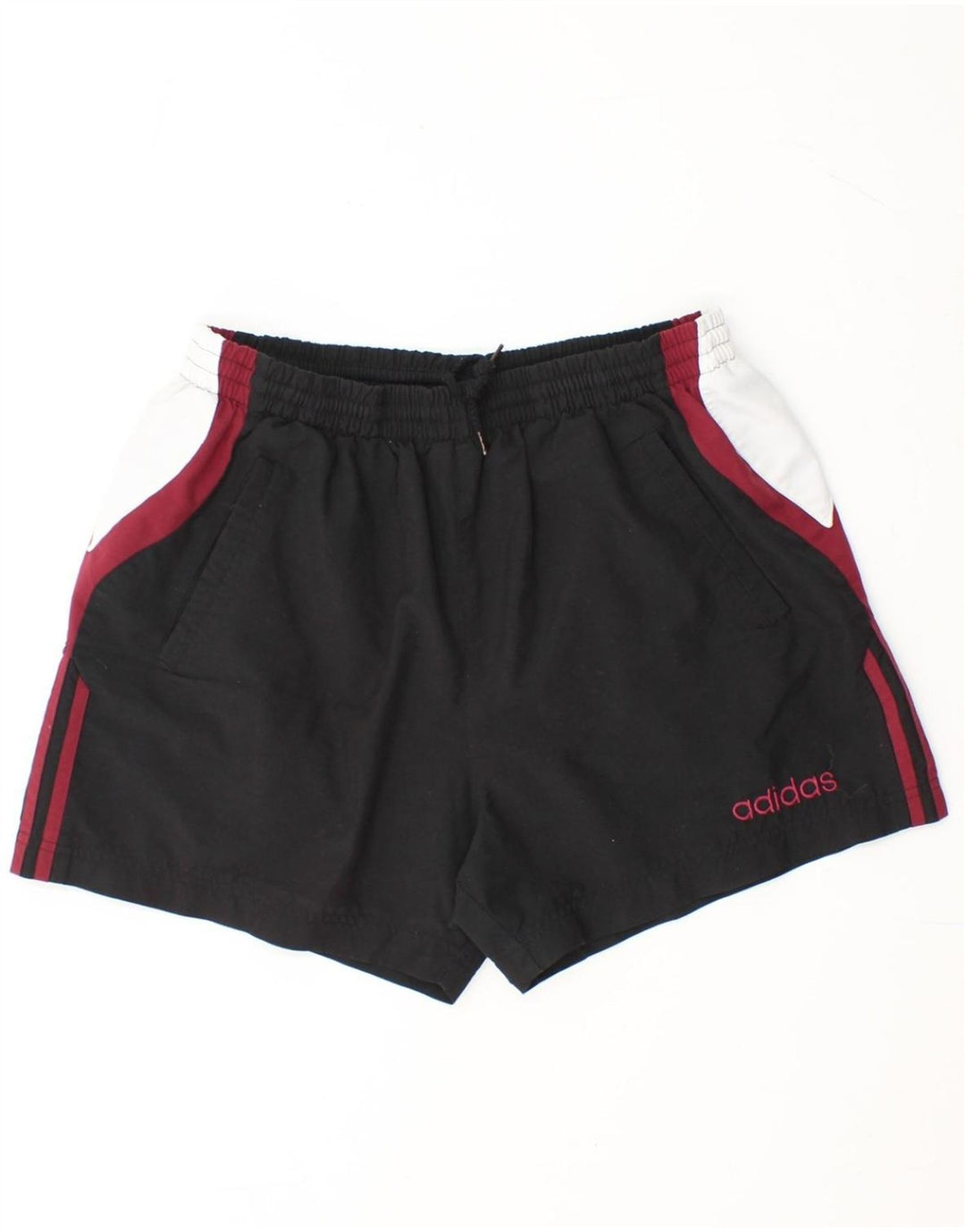 ADIDAS Mens Sport Shorts Large Black Polyester