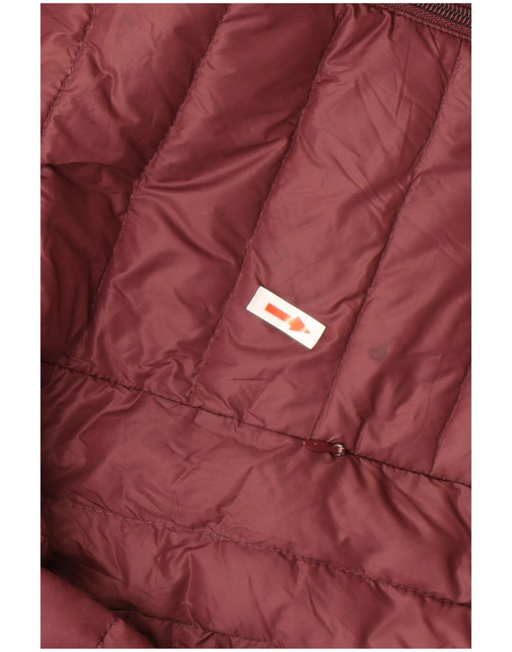 Schott muška podstavljena jakna s kapuljačom UK 40 Large Burgundy najlon