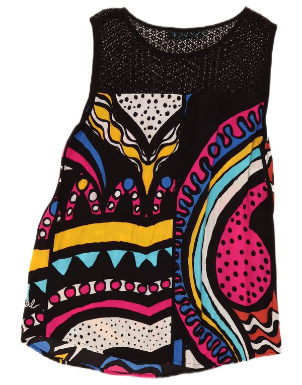 Desigual ženska top tunika s grafičkim motivima UK 14 srednje raznobojna geometrijska