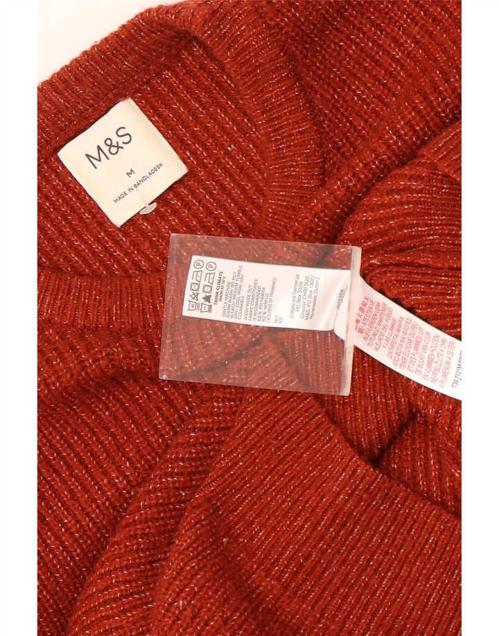 Marks & Spencer muški džemper s okruglim izrezom srednje smeđe boje