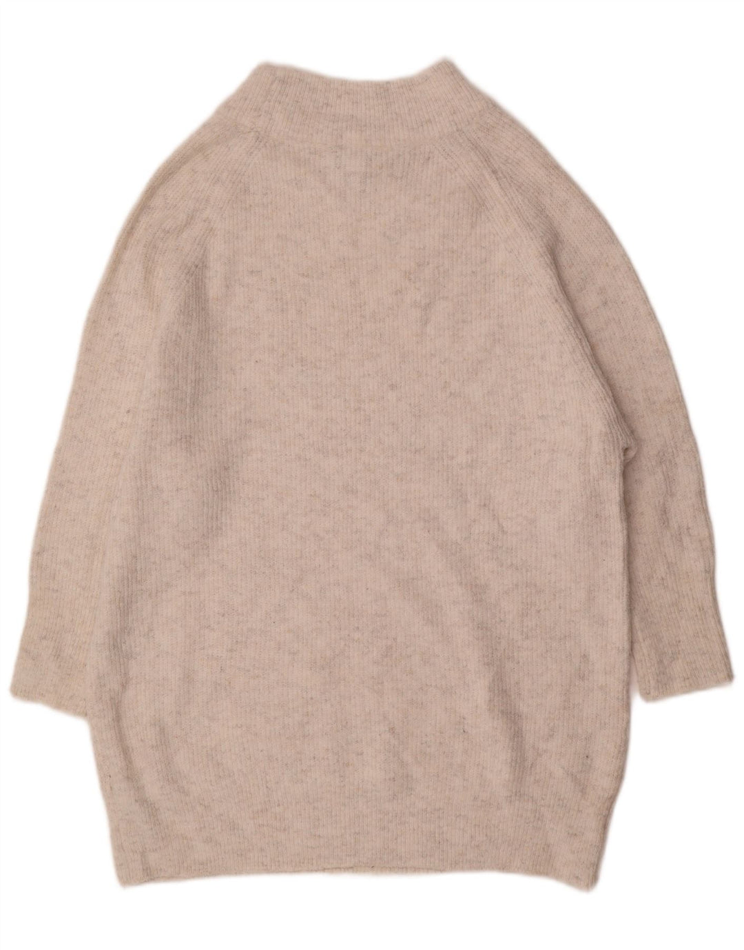 Topshop Ženska džemper haljina UK 10 Mali bijeli poliester