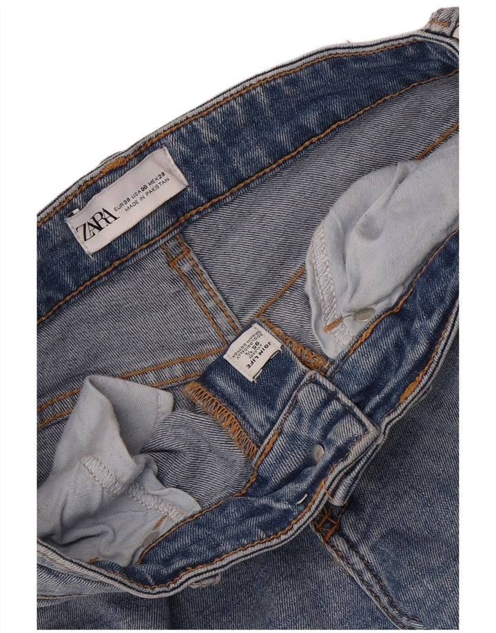 Zara ženske traperice EU 38 male W28 L26 plavi pamuk