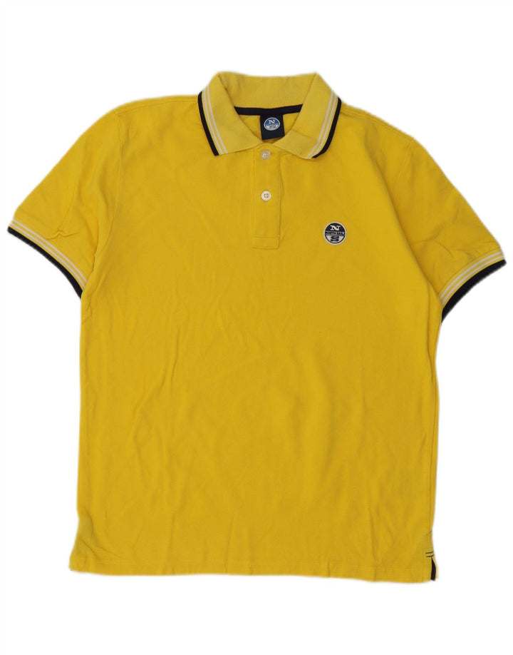 North Sails Muška polo majica Mala žuta pamučna