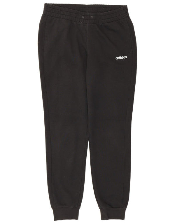 Adidas Ženska trenirka Hlače Joggers UK 12/14 Srednje crni pamuk