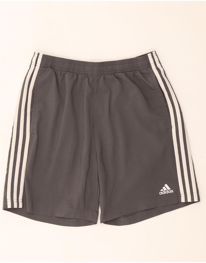 Adidas muške sportske kratke hlače veliki sivi poliester
