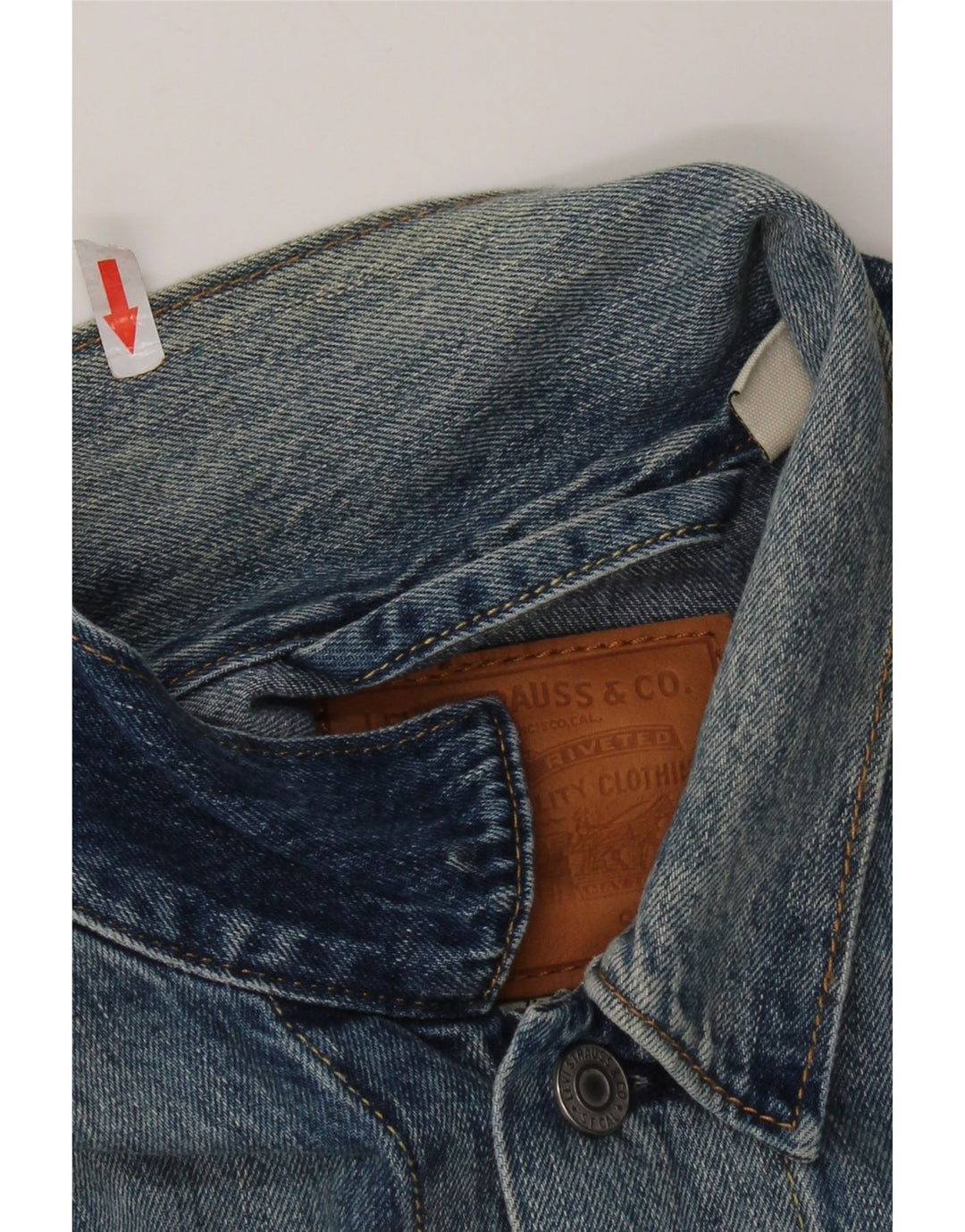 Levi's muška traper jakna UK 40 Large Blue Cotton