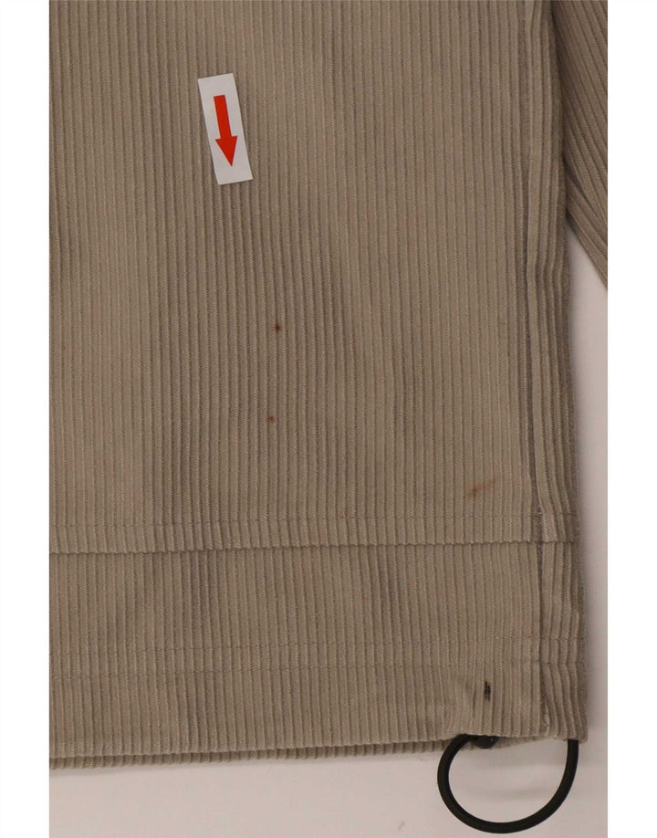 Diadora Mens Trenirka Top Jacket UK 40 Medium Beige Colourblock Polyester