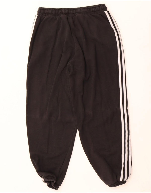 Adidas Ženska trenirka Hlače Joggers UK 14 Srednje crni pamuk