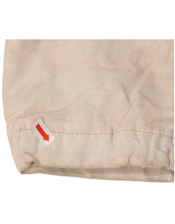 MURPHY & NYE ženski kaput s dvorednim kopčanjem UK 14 srednje bež pamuk