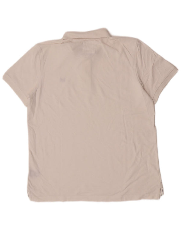 Crew Clothing Muška polo majica Velika bijela pamučna