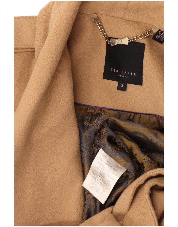Ted Baker ženski kaput veličine 3 srednje bež vune
