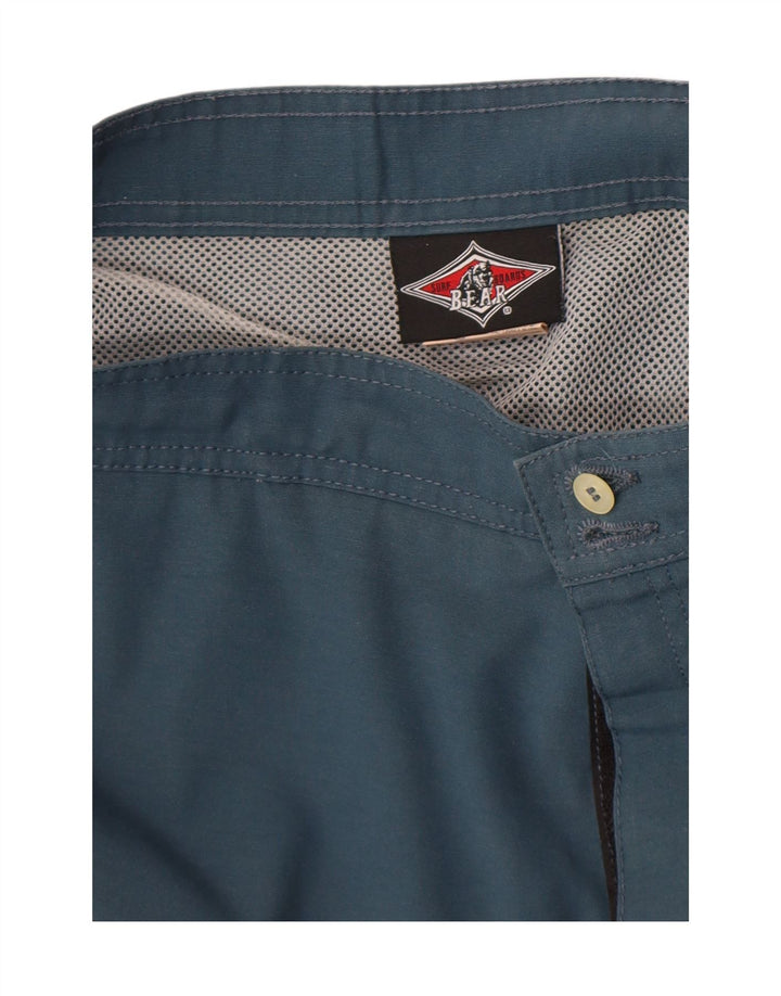 Bear muške kratke hlače za kupanje srednje tamnoplave boje od poliestera