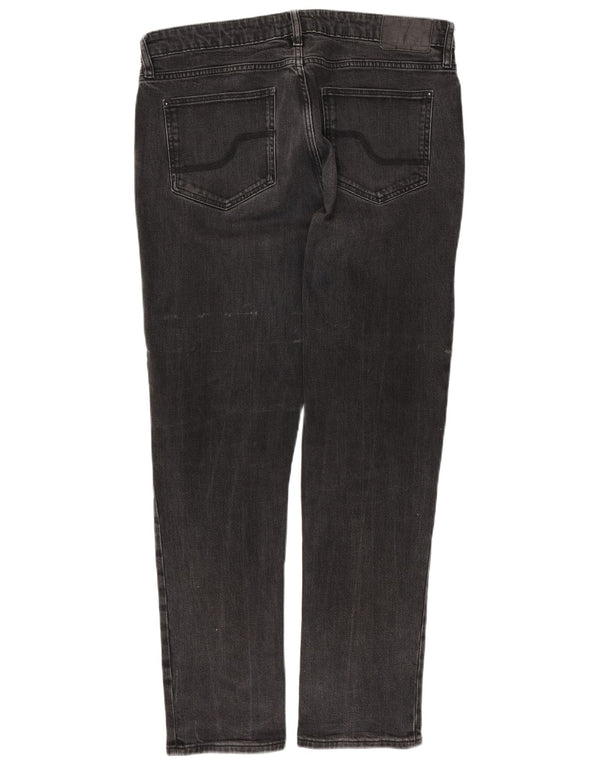 FAT FACE Mens Slim Jeans W36 L31 Grey Cotton