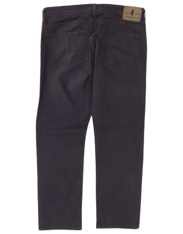 Marlboro Classics Mens Regular Tapered Jeans W33 L28 Mornarsko plavi pamuk