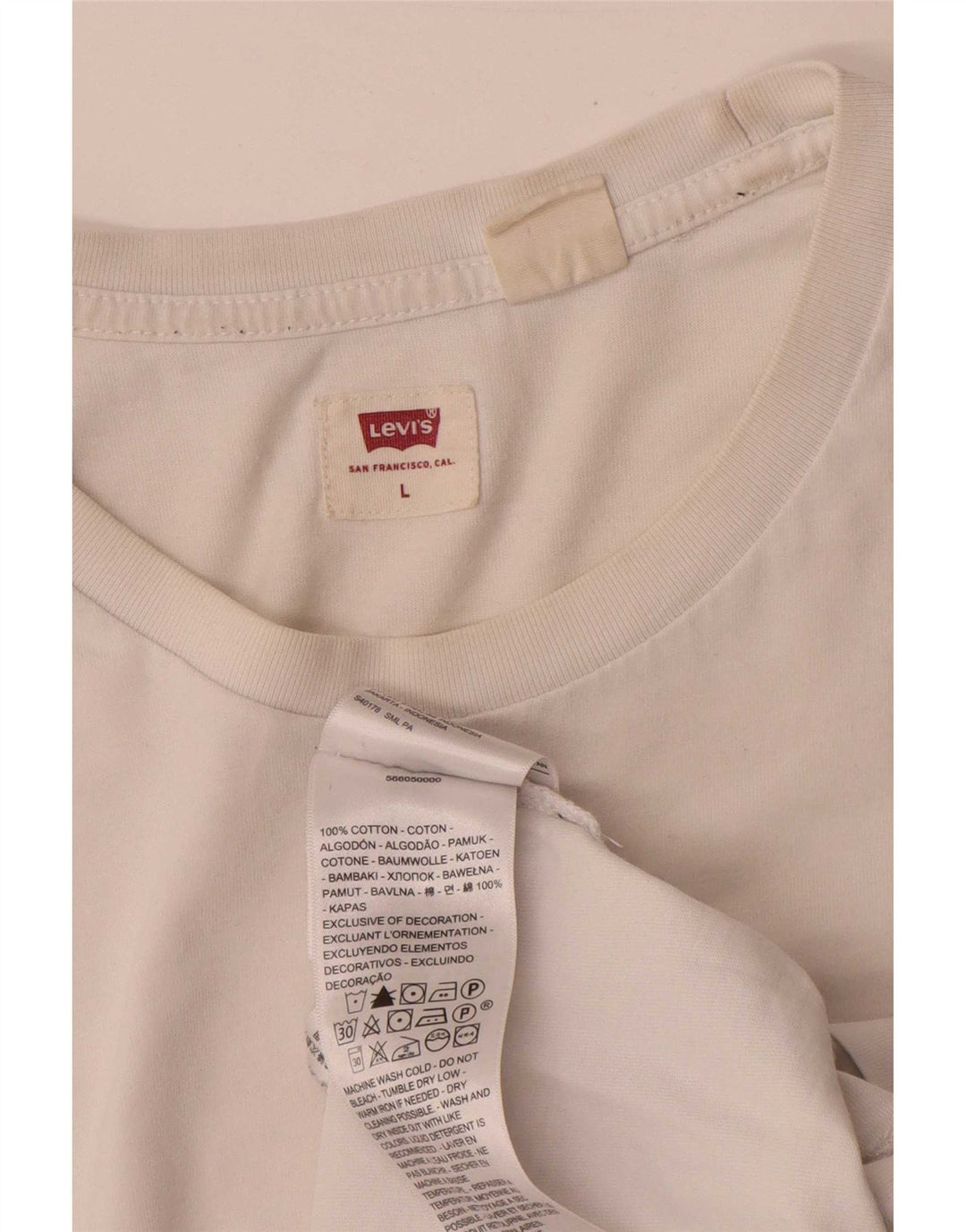 Levi's muška velika bijela majica s grafičkim motivima