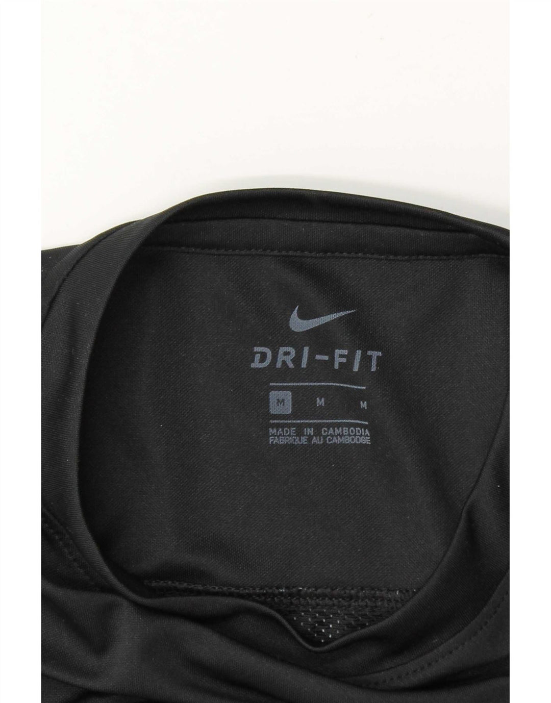 Nike Dri Fit majica kratkih rukava srednje crna