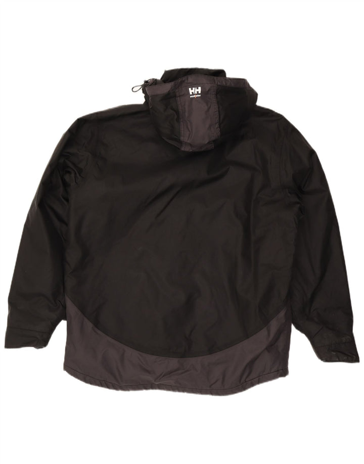 Helly Hansen muška vjetrovka s kapuljačom UK 40 velika crna boja