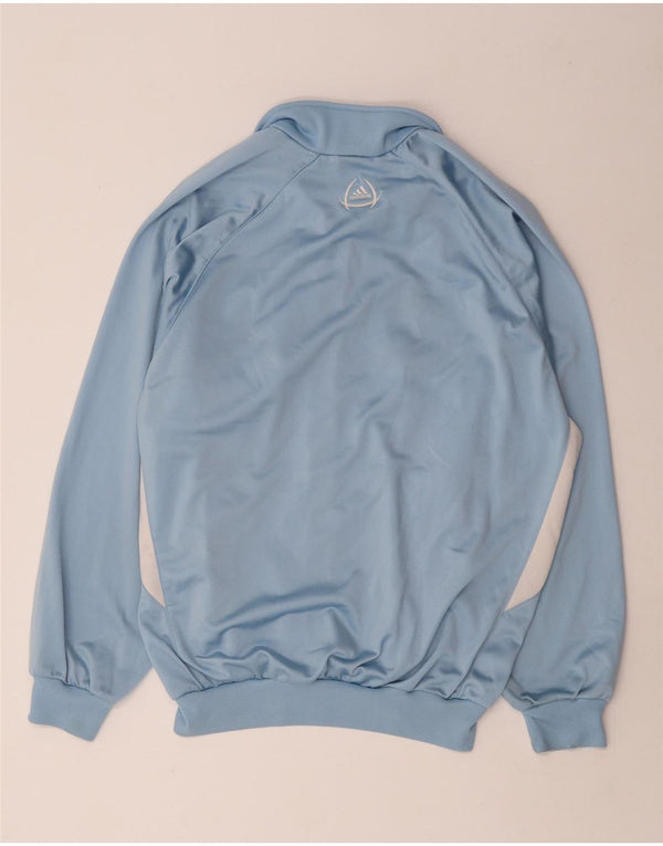 Adidas Mens Loose Fit Tracksuit Top Jacket UK 36/38 Small Blue Colourblock