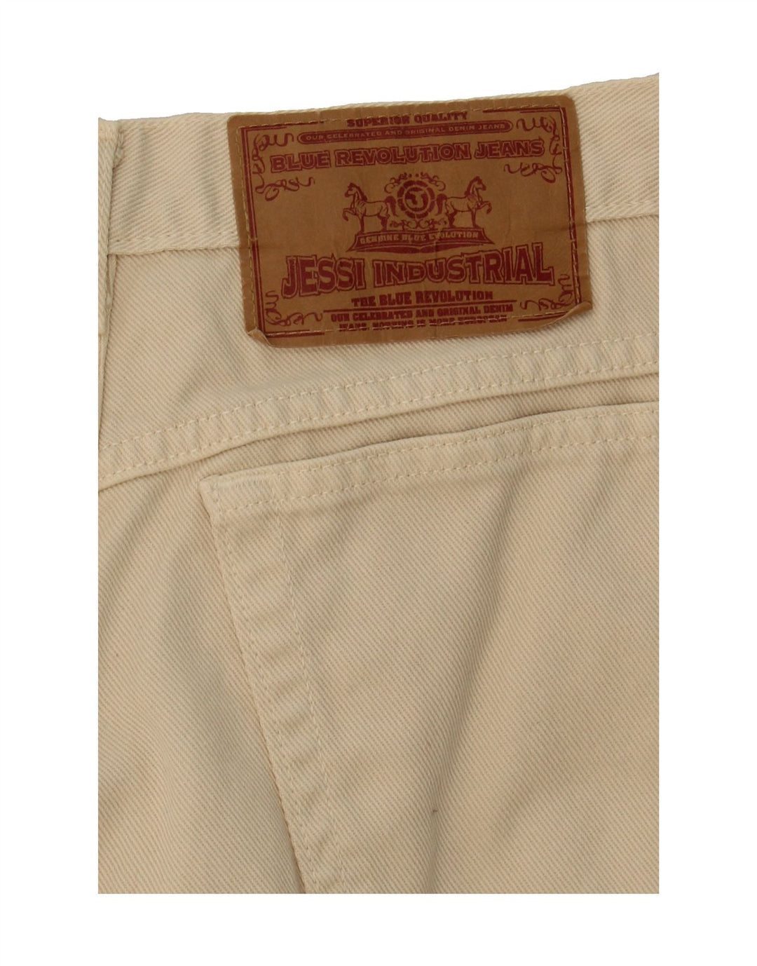 VINTAGE Mens Tapered Jeans W30 L28 Beige Vintage Vintage and Second-Hand Vintage from Messina Hembry 