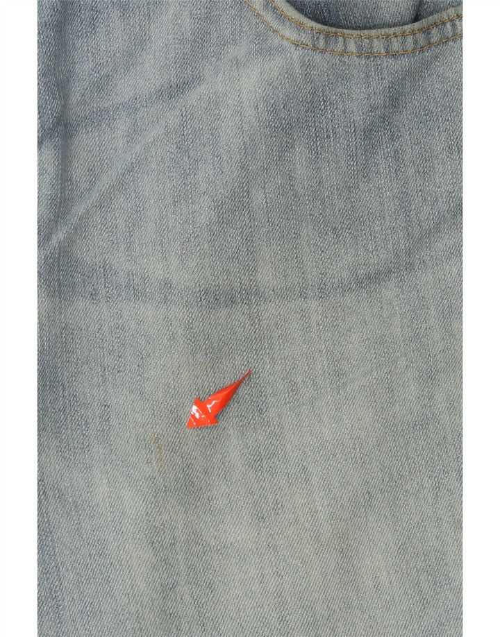 LEE Brooklyn muške traper kratke hlače W36 veliki plavi pamuk