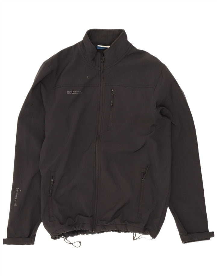 Mountain Warehouse muška jakna vjetrovka UK 40 veliki crni poliester