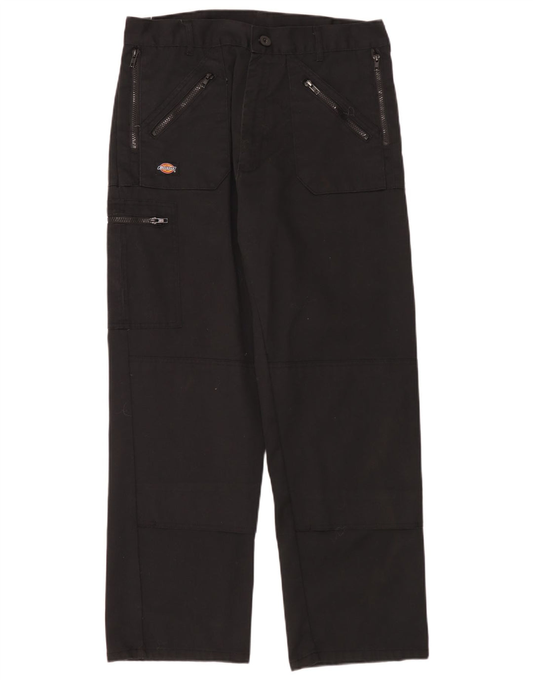 Dickies muške ravne kargo hlače W34 L30 crni poliester