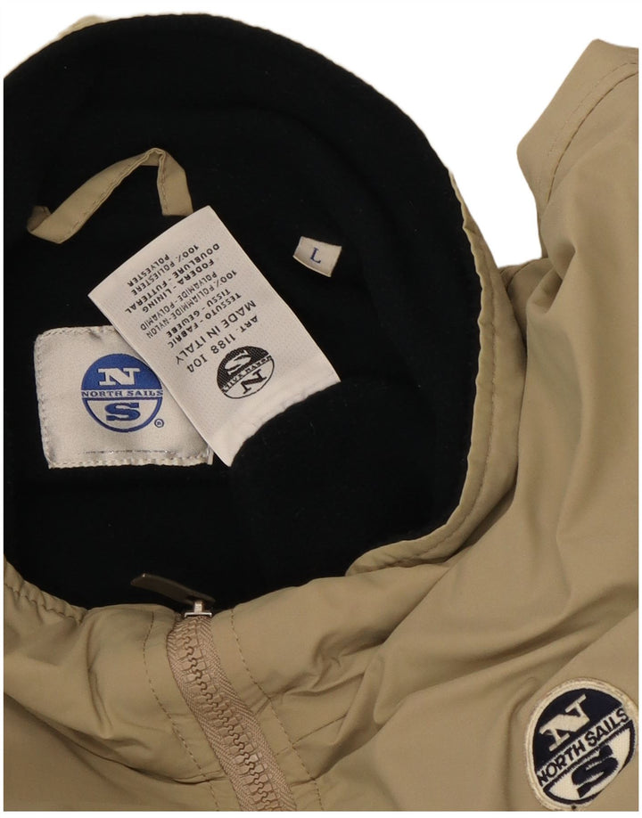Muška bomber jakna North Sails UK 40 Large Beige Poliamid