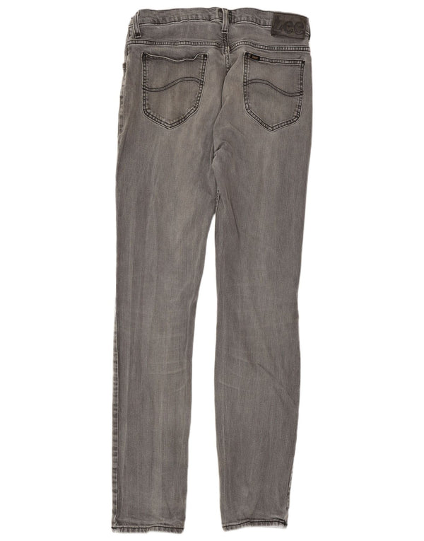 Lee Mens Rider Slim Fit Straight Jeans W34 L34 Sivi pamuk