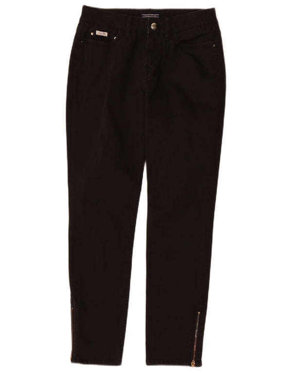 Tommy Hilfiger Womens Slim Jeans UK 4 Medium W28 L27 Black Cotton