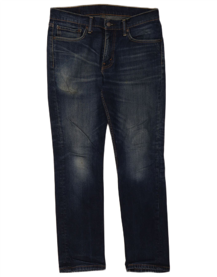 Levi's ženske 511 uske traperice W32 L30 tamnoplavi pamuk