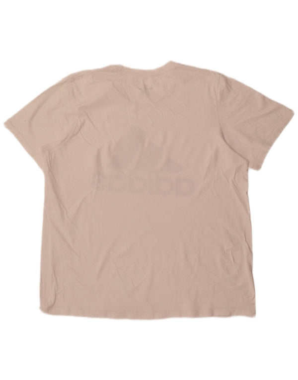 Adidas muška majica s grafičkim motivima XL bijela