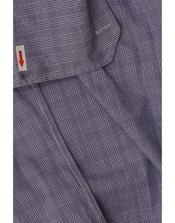 Tommy Hilfiger muška svečana košulja veličina 15 1/2 srednje plava houndstooth