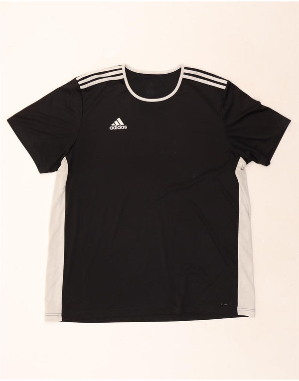 ADIDAS Muška majica kratkih rukava Climalite Top 2XL Black Colourblock