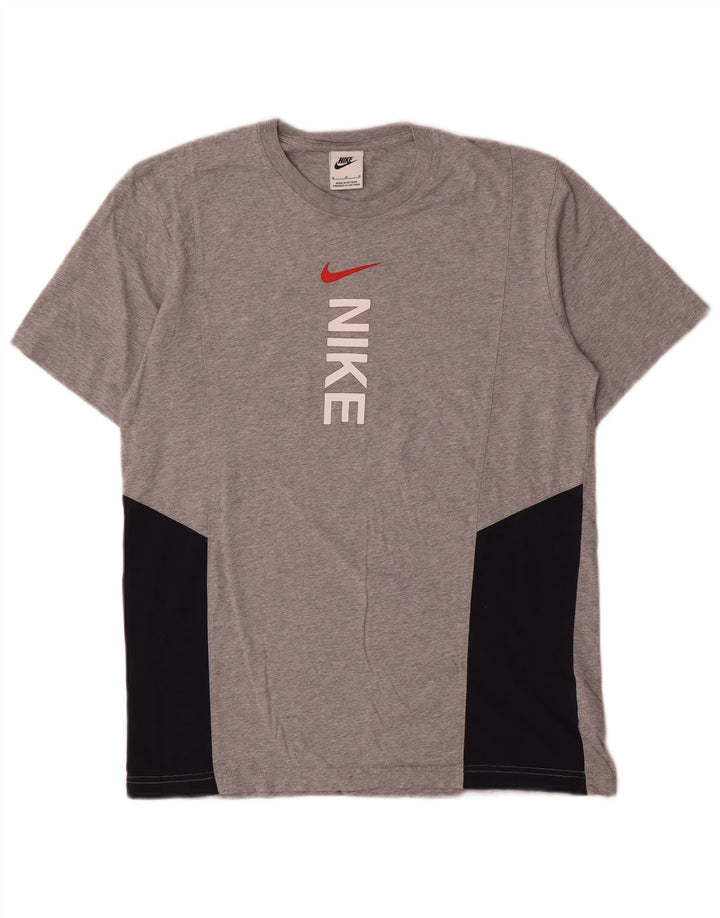 Nike muška majica s grafičkim motivima, srednje siva, pamuk