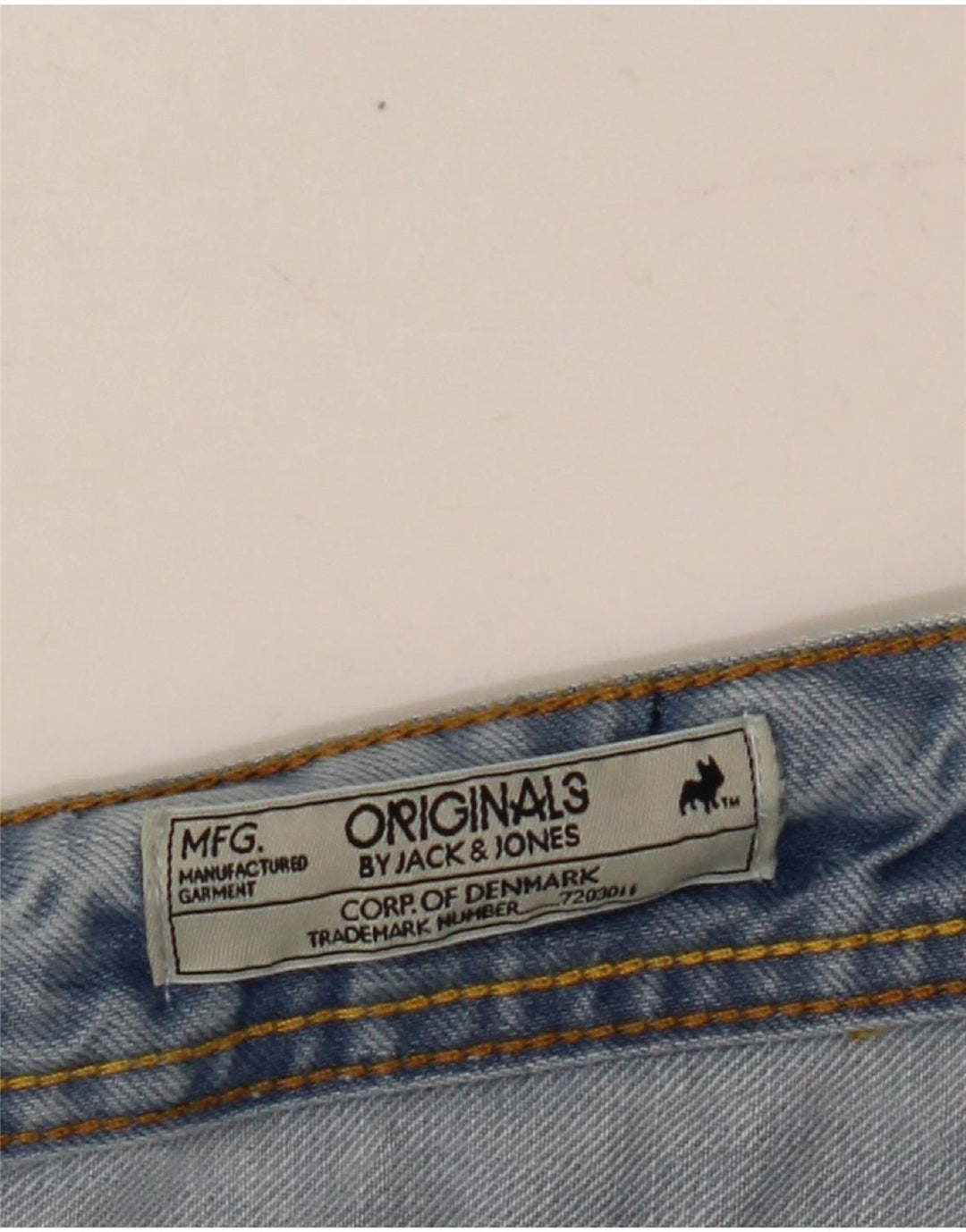 Muške Jack & Jones Tim Distressed Slim Jeans W34 L31 Plave