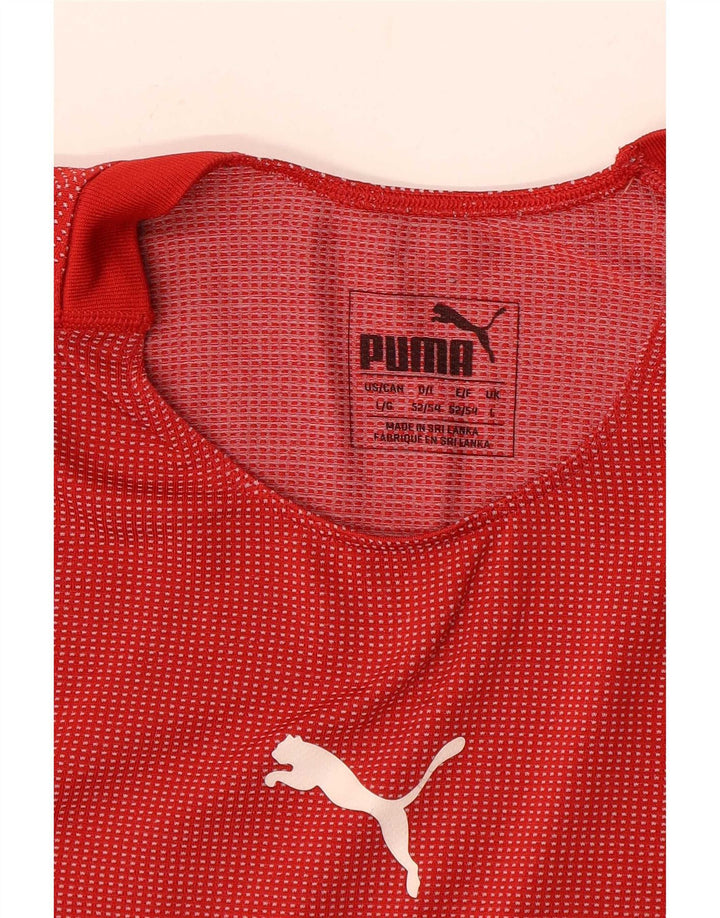 Puma muška majica s grafičkim motivima, velike crvene pruge