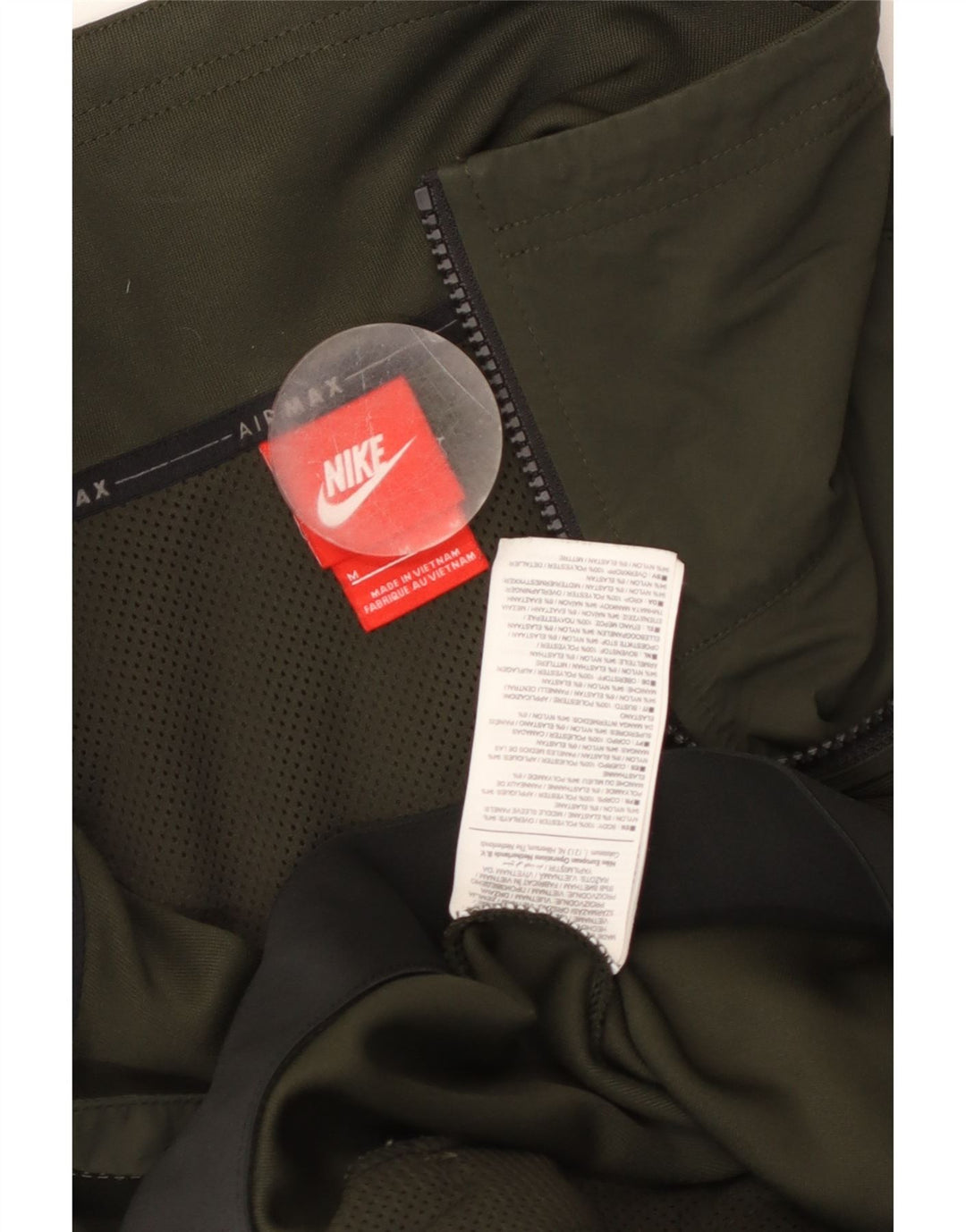 NIKE muška trenirka Air Max Graphic Gornja jakna srednje boje kaki